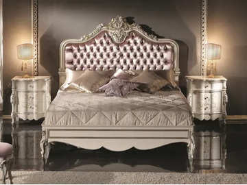 35TH ANNIVERSARY 2040-L - Tufted upholstered fabric headboard for double bed by SCAPPINI & C - view 2
